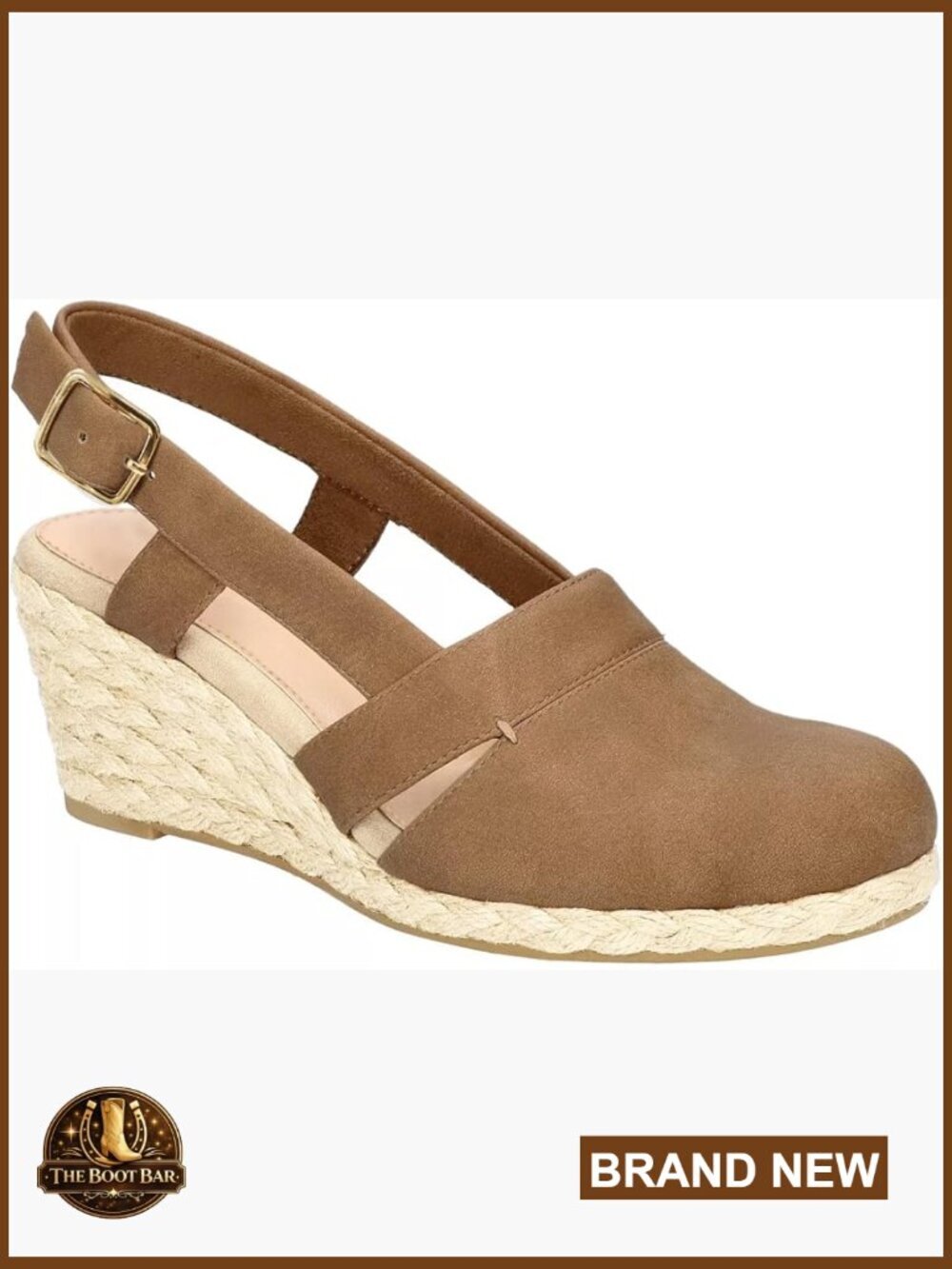 Platform Espadrille Slingback Wedges Sandals Closed-Toe Clogs Buckle Strap